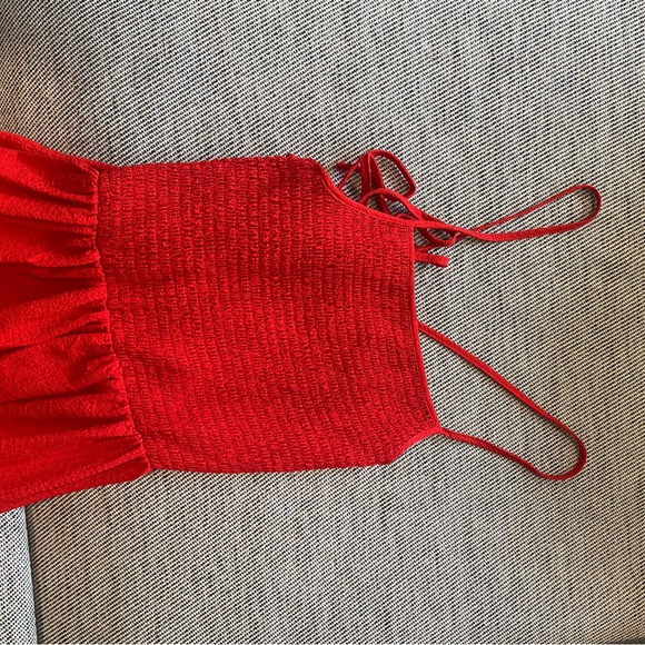 Bcbg maxi red dress size sx fits small new with tags - Picture 6 of 6